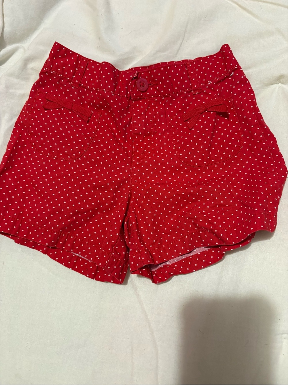 Gymboree Red Polka Dot Girls' Shorts